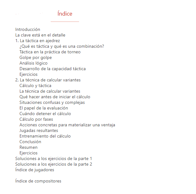 Calcule con éxito en ajedrez
