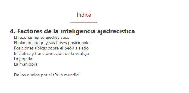 Compendio de Ajedrez