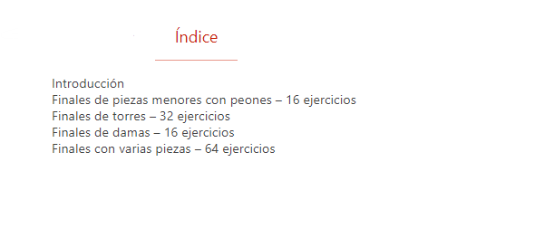 Cuadernos de entrenamiento de Ajedrez 5 - Finales Tácticos