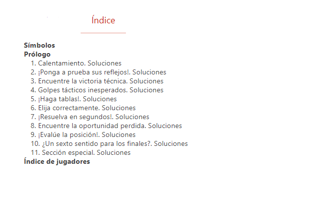 Desarrolle su cálculo en ajedrez - Finales