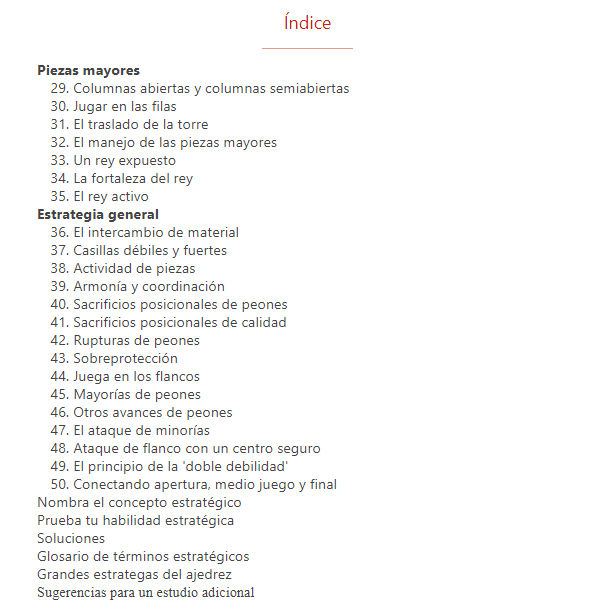 Estrategia de ajedrez para niños