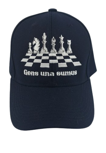 Gorra de Ajedrez Gens una Sumus