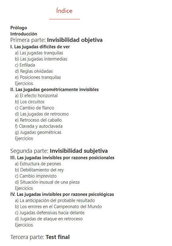 Las Jugadas Invisibles en Ajedrez