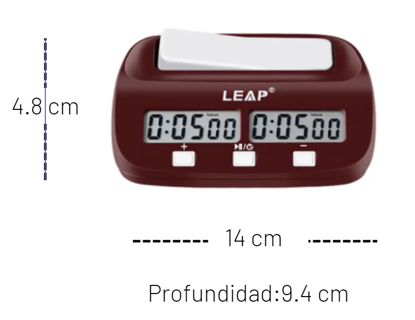 Reloj de ajedrez Leap Standard - Modelo PQ9907S