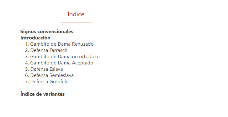 Repertorio para Blancas 1