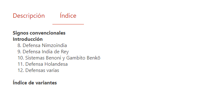 Repertorio para Blancas 2