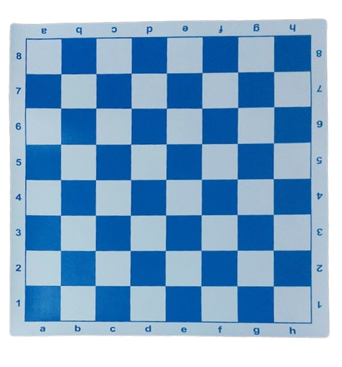 Tablero de Ajedrez Azul