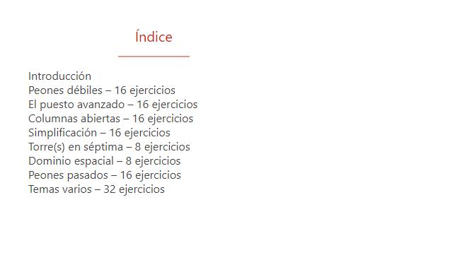 Cuadernos de entrenamiento de Ajedrez 4 - Problemas de estrategia
